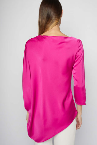 TOP ORQUIDEA ASIMÉTRICO FUXIA