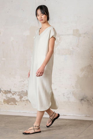 VESTIDO ELISA TUNICA ABERTURA MANGA