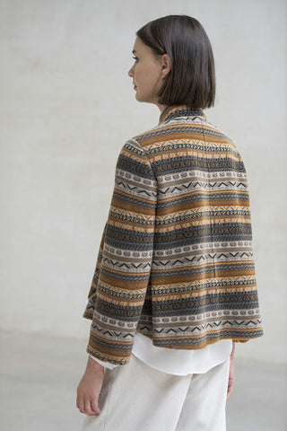 CHAQUETA URBINO JACQUARD GRISES