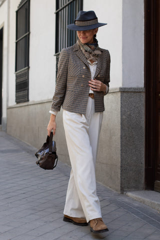 Sombrero Verona gris | Rivera x Alexia Álvarez de Toledo