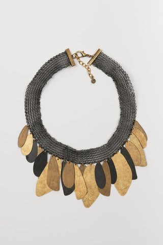 Collar Firalon antracita FL Private Collection