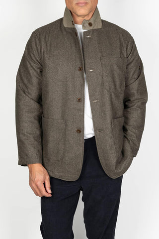 Chaqueta Dovaris verde oliva