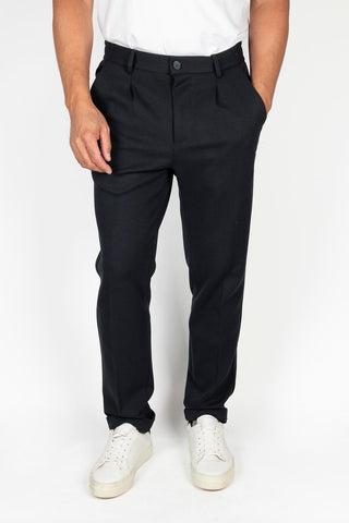 Tosena navy blue trousers