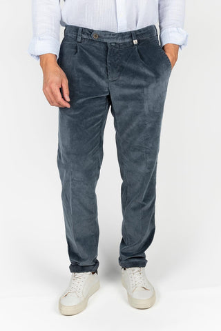 Pantalón de pana My Myths azul marino