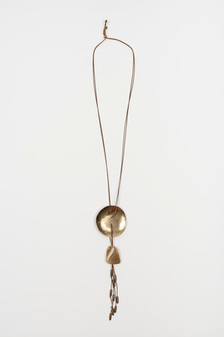 Dalice brass necklace