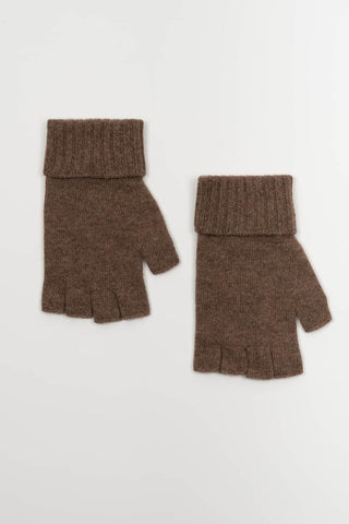 Guantes mitón Santacana Anguiano marrón