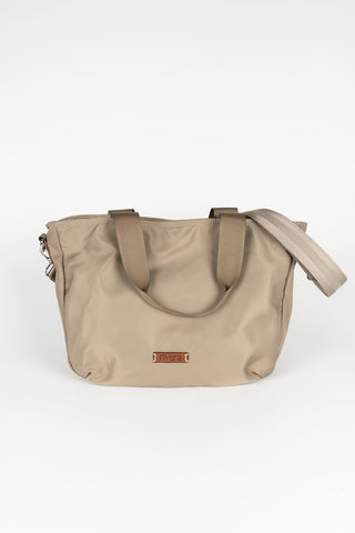 Lyra khaki nylon bag
