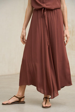 Ailén terracotta skirt