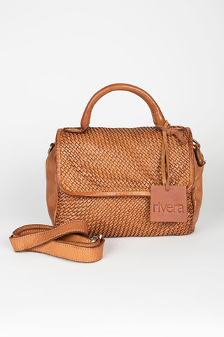 Bruna camel handbag