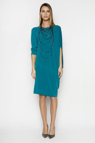 Vestido Evolú Azul Turquesa