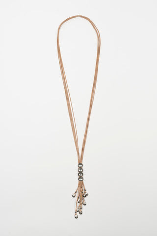 Selvara necklace with silver details