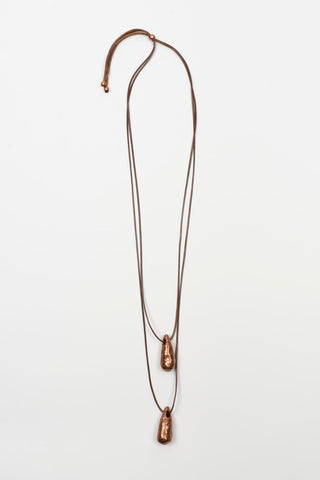 Collar Luneria cobre