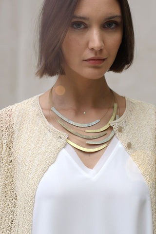 Sorell necklace in antique gold FL Private Collection