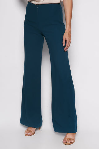 PANTALON PALAZZO PETROLEO