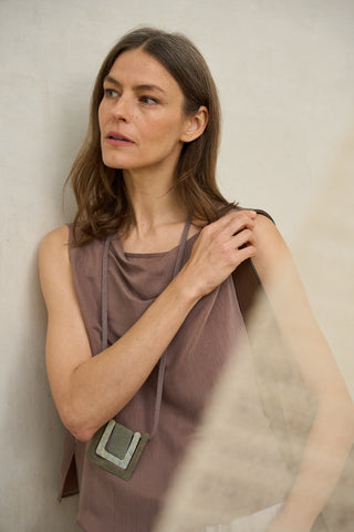 Collar Éclat plateado envejecido FL Private Collection