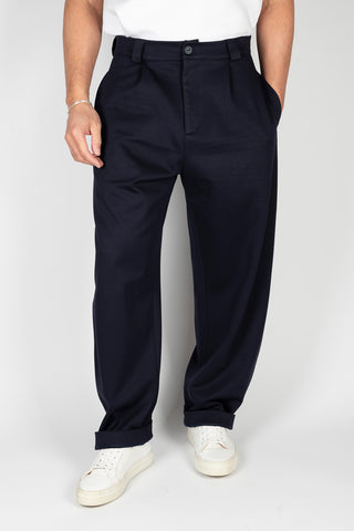 PANTALON HOMBRE ANCHO AZUL
