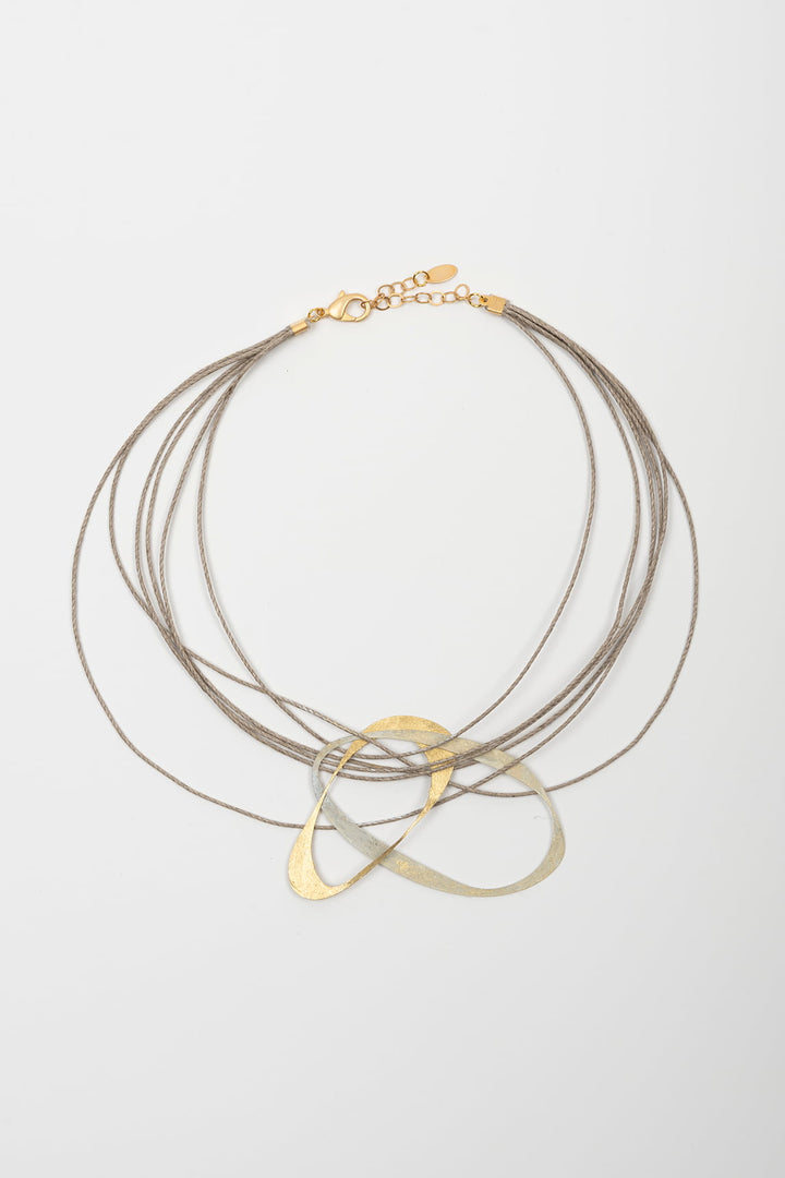 Collar Lioris multimetal latón FL Private Collection