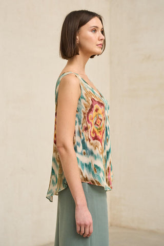 Sapphire Printed Blouse