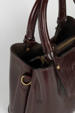 Bolso Cerea mini caoba