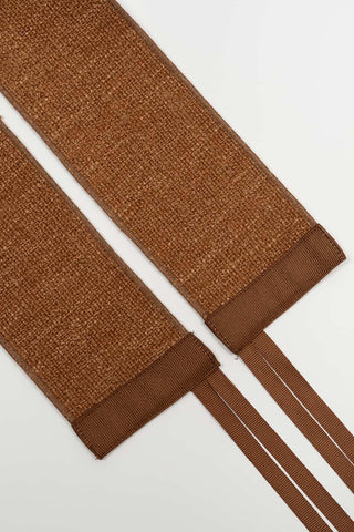 Verna camel sash