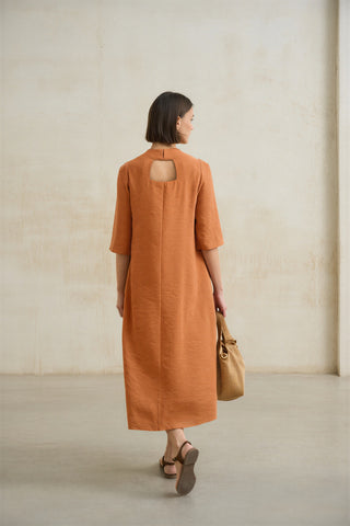 Vestido Lurien naranja
