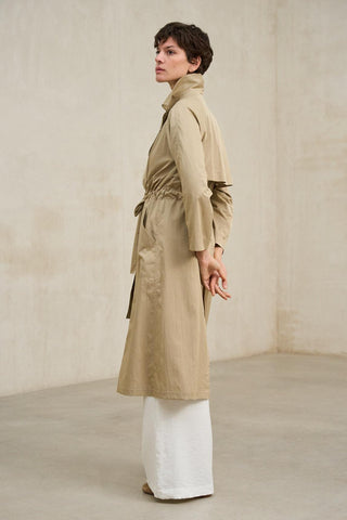 Lierna beige trench coat