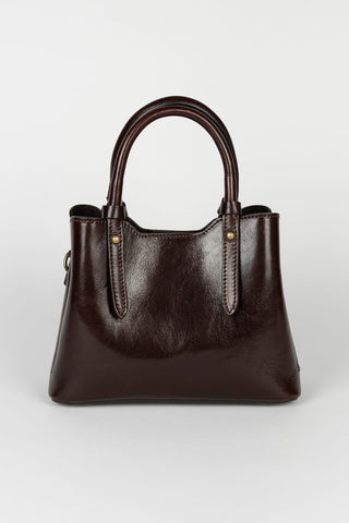 Cerea mini mahogany handbag