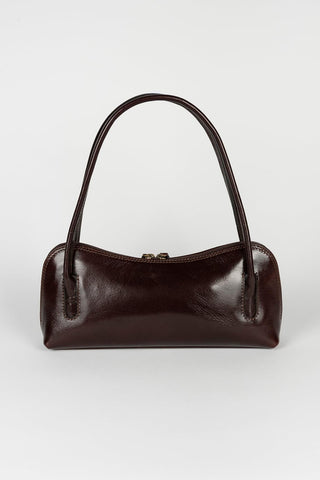 Carola mahogany handbag