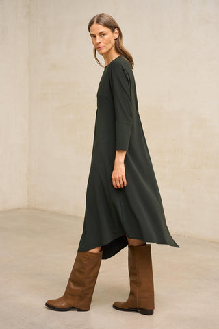 Quelmira khaki dress