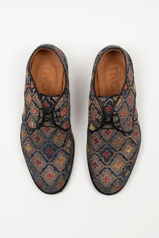 Bruno blue shoe