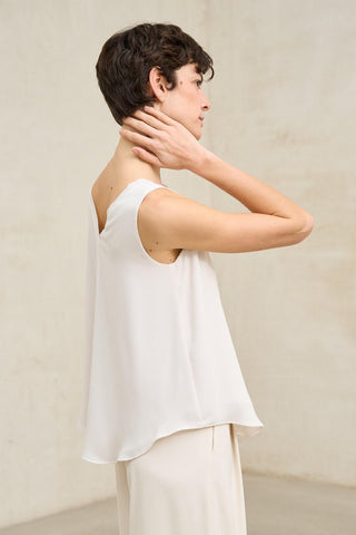 Top Inès blanco roto