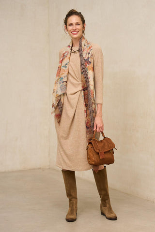 Belurena beige dress