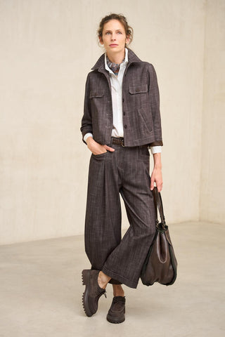 Noa brown denim jacket