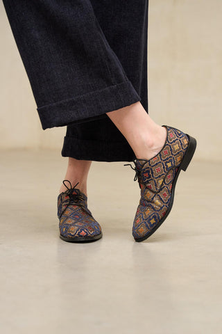 Bruno blue shoe