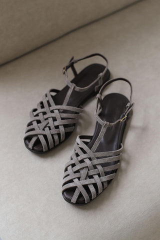 Lareth Mink Jelly Sandal