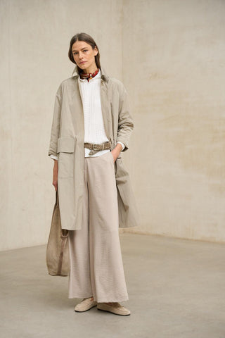 Gabardina Cendre arena