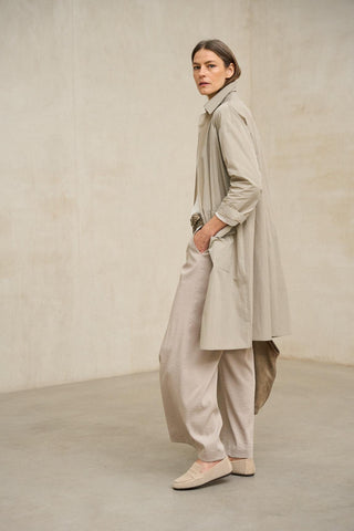 Gabardina Cendre arena