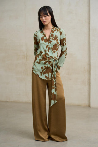 Sway camel trousers