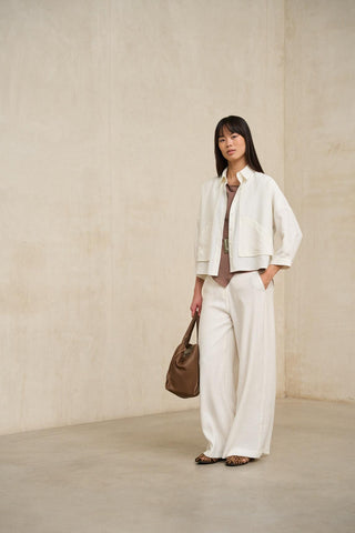 Chaqueta Lise blanco roto