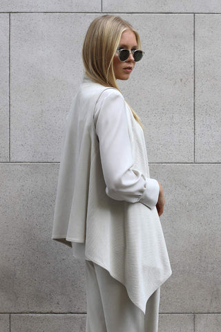 Chaleco Varenna crudo