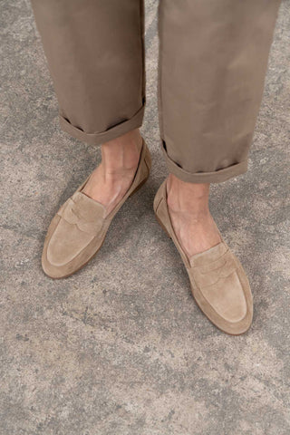 Suzanne beige moccasin