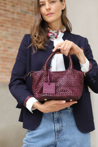 Bolso Mousse burdeos